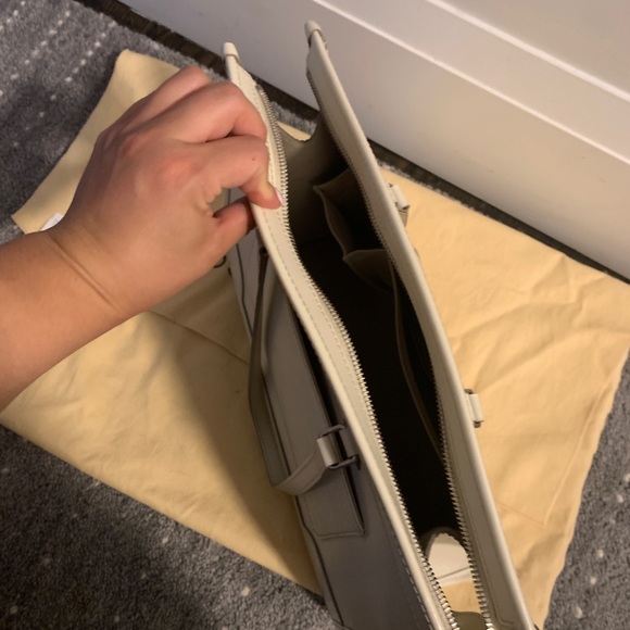 Authentic Louis Vuitton Madeline GM White Epi Leather Tote Bag - Picture 10 of 11